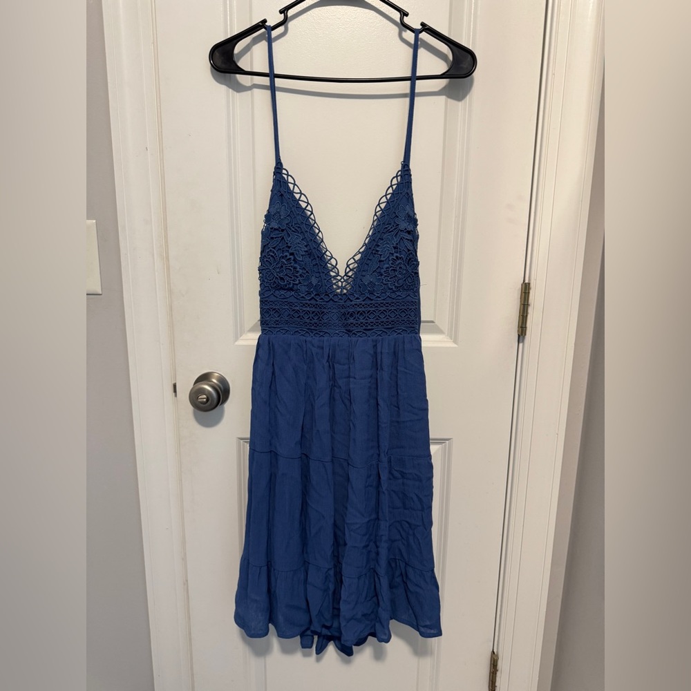 Blue dress